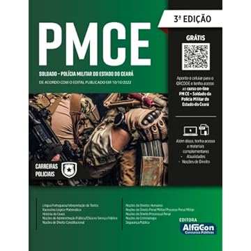 Capa do livro Soldado Da Polícia Militar Do Estado Do Ceará - PMCE