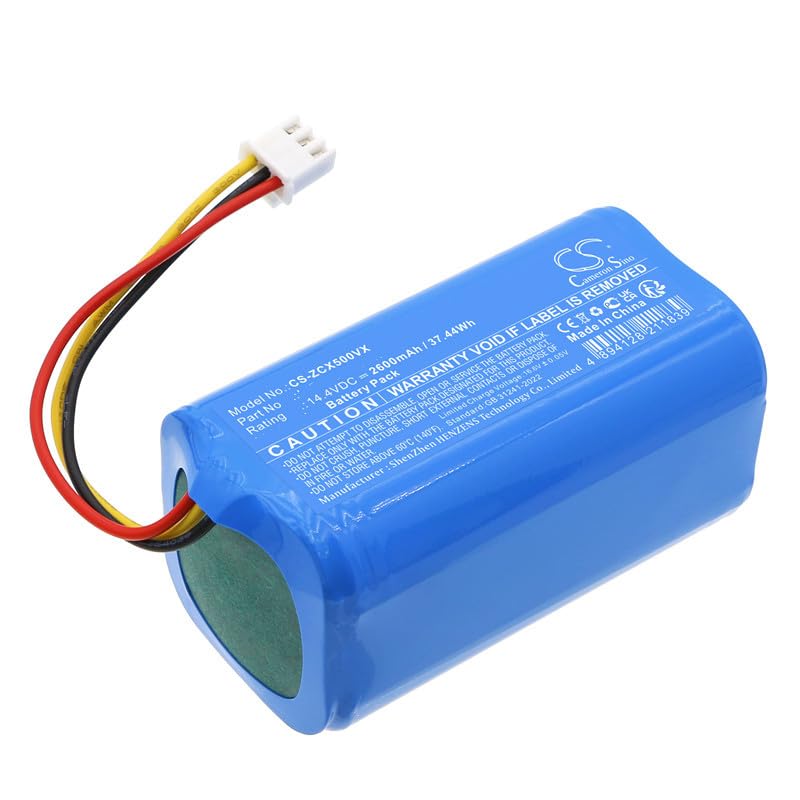 Ersatz Akku für EZIclean Aqua Connect S200, Connect S200, S250, X500, X550, X600, X650, X500EZIC060175 2600mAh / 37.44Wh