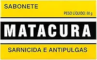 Sabonete Matacura Antipulgas e Carrapatos 80g para Cães e Gatos – Sarnicida e Higienizador Pet