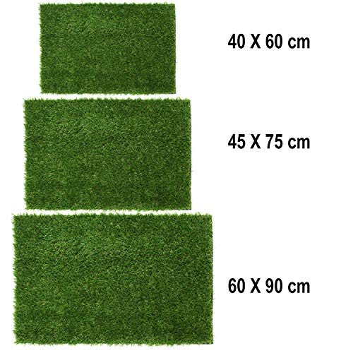 Image of Home Artificial Grass Doormat, 60 x 90 CM, 4 Pieces