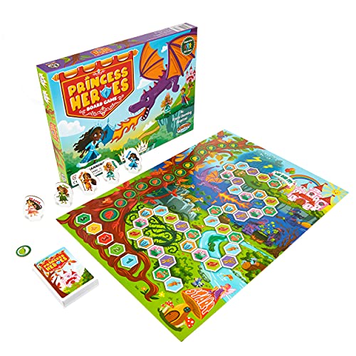 Jumping High Five PHBG Princess Heroes Board Game! Cooperative Princess Castle Game thumb #1