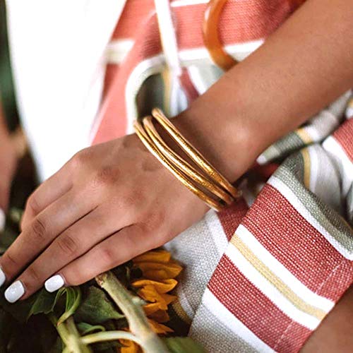 MJartoria Bundle - Glitter Jelly Bangles Bracelets Set Glitter Filled Jelly Silicone Bracelets for Women Girls4