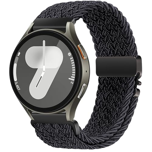 �r���v�x���g 20mm�Ή�Samsung Galaxy Watch 7/6/5/4/FE 40mm 44mm�A���v�o���h20mm�����\�ȃi�C�������v�o���h�Ή�Amazfit Active2/GTR Mini/GTS 4/3�A�Ή�Huawei Watch 