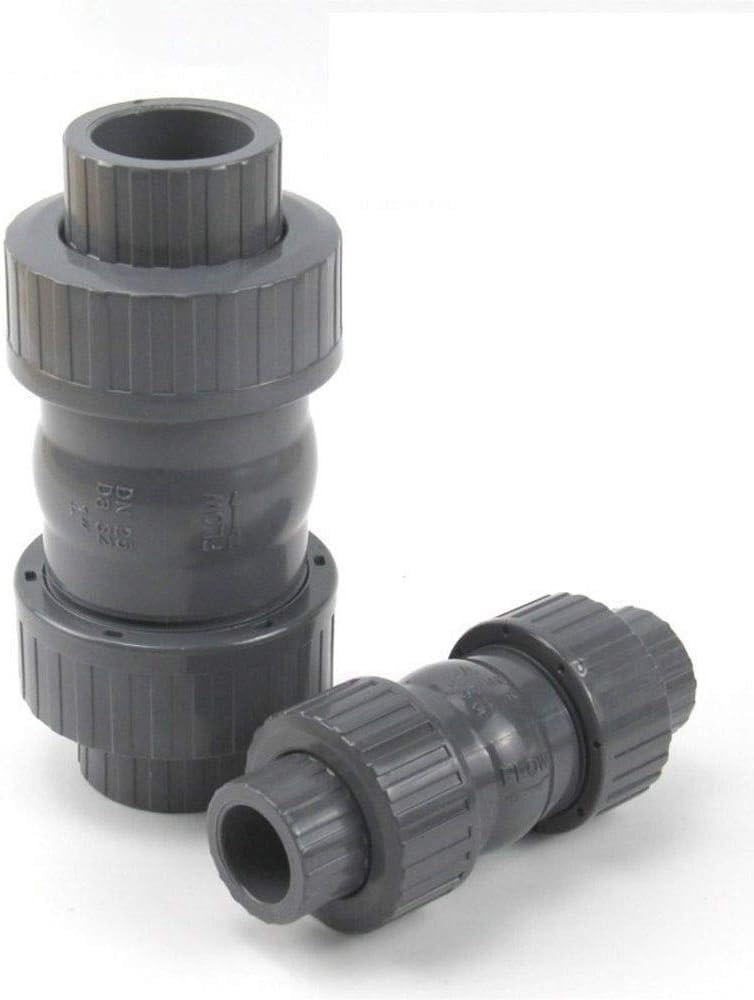 Rückschlagventil, Absperrventil, Hochdruck-Rohrverschraubung for Gartenbewässerung, Aquarium, Aquarium(50mm)