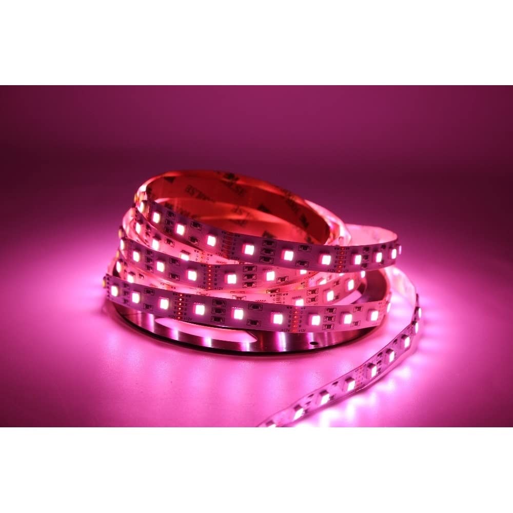 AGIPS LED Accessoires décoratifs LED 5M DC12V / 24V SMD5050 RGBCCT Déshabiller RVB Blanc + Blanc Chaud 5 Couleur en 1 LED Puce 60 LED/M IP20 IP65 IP67 Étanche LED Ruban adhésif Extérieur/intérieur