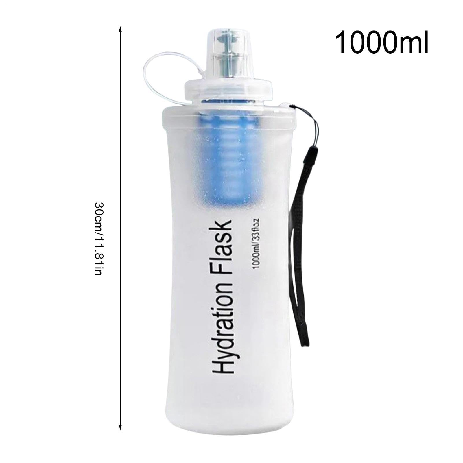 Borraccia Filtrante Borraccia Pieghevole Da Esterno 1 L Con Filtro