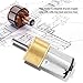 Mini moteur à engrenages N20 résistant à l'usure, mini moteur à engrenages à engrenages, étanche à la poussière pour jouet de moteur de bricolage de(6V 60RPM)