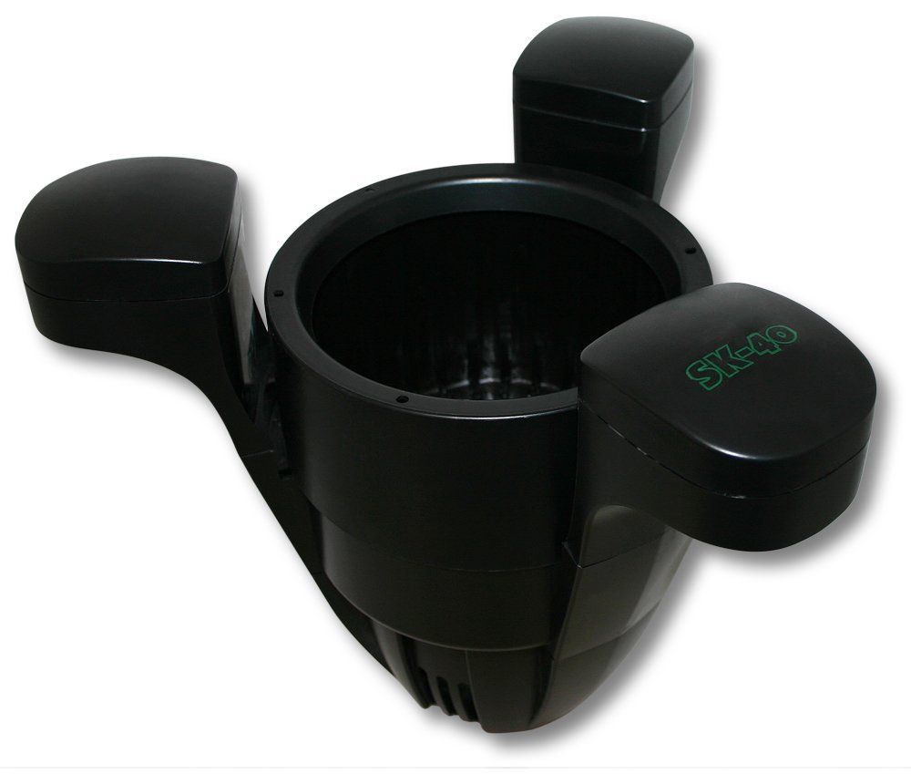SunSun Kit Complet: CBF-350 Filtre de Bassin jusqu'à 12000 L Biologique, NEO10000 Pompe de Filtration 10000l/h 80W, CUV-672 Lampe UV UVC Clarificateur avec 72W, SK-40 Écumeur avec Pompe 3000l/h 60W