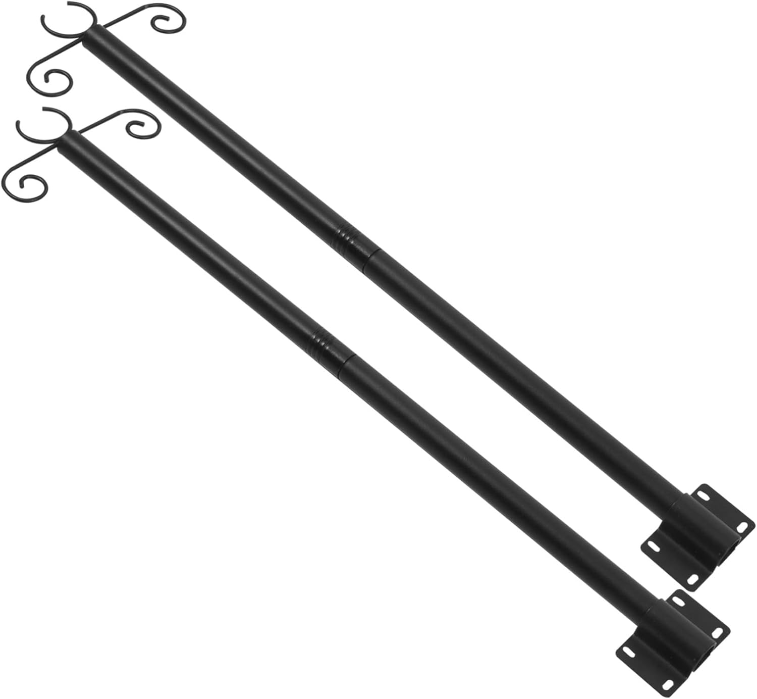 Hanging String Light Support Rod Outdoor Bird Feeder Hanger Stainless Steel Easy Installation