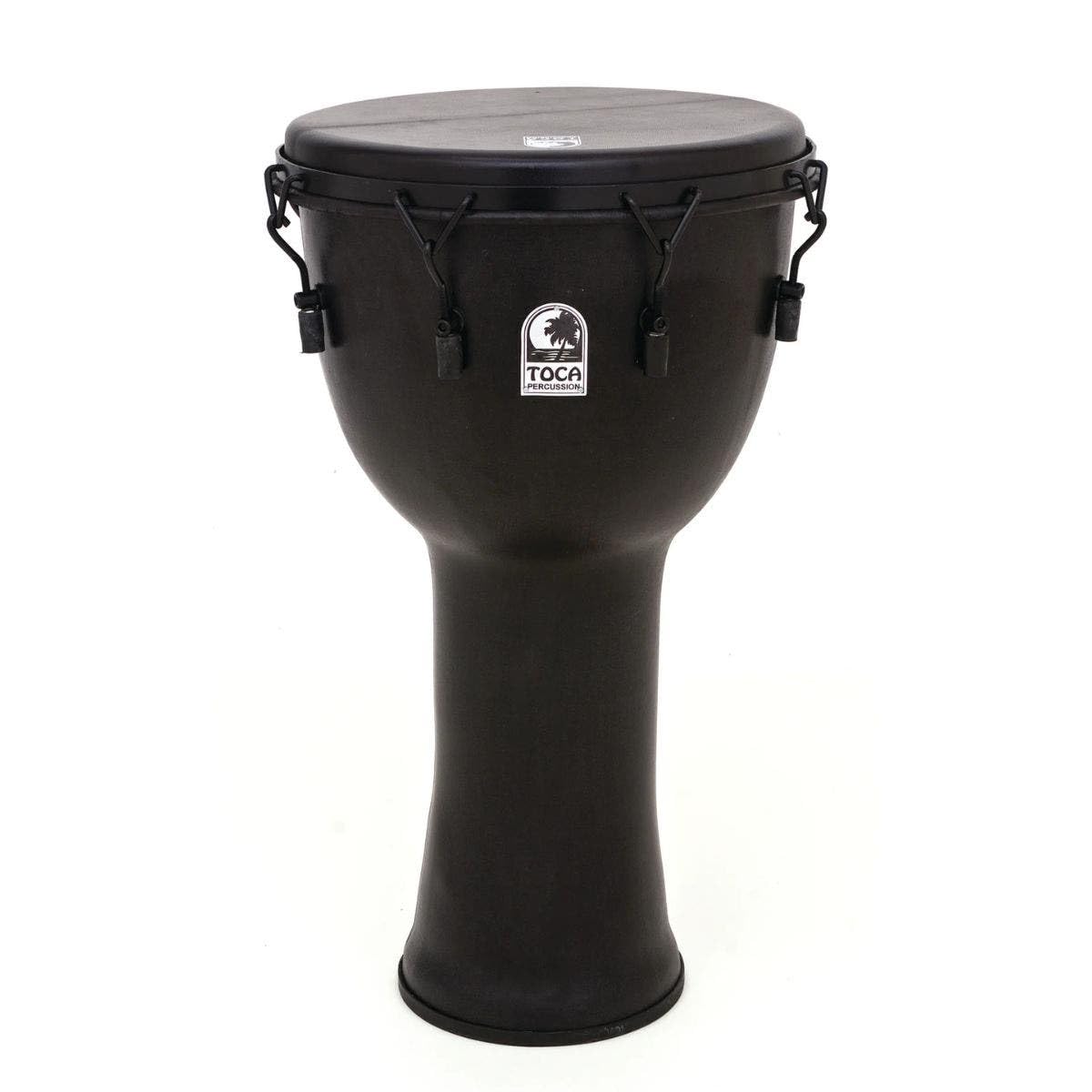 Toca Percussion Freestyle Mechanically Tuned Djembe - Black Mamba
