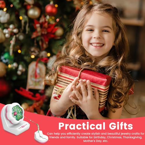 image for Fizocosisto Electric Bead Spinner with Base,Automatically Clay Bead Sp