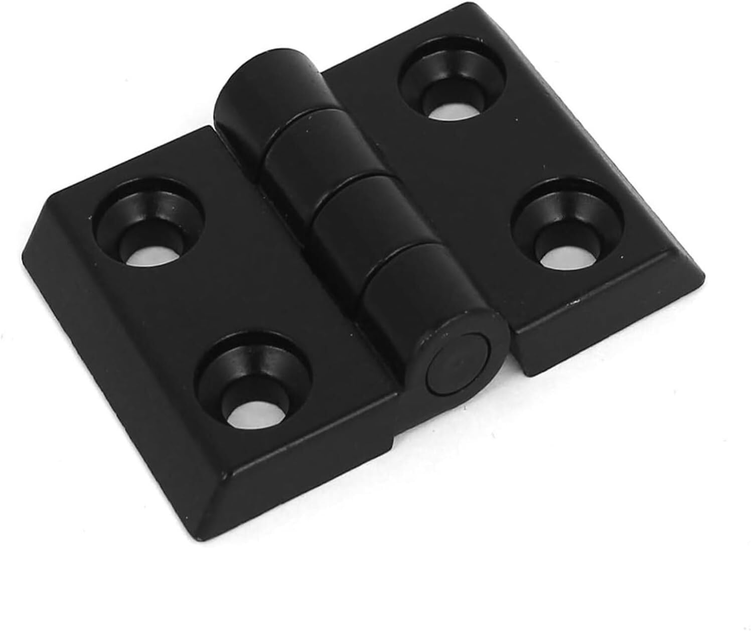 Yatuopng One Color Heavy Folding Hinge,2Pcs 40Mm X 25Mm Zinc Alloy Foldable Cupboard Cabinet Door Pipe Tube