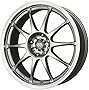 15x6.5 Enkei J10 (Silver w/ Machined Lip) Wheels/Rims 4x100/114.3 (409-565-01SP)