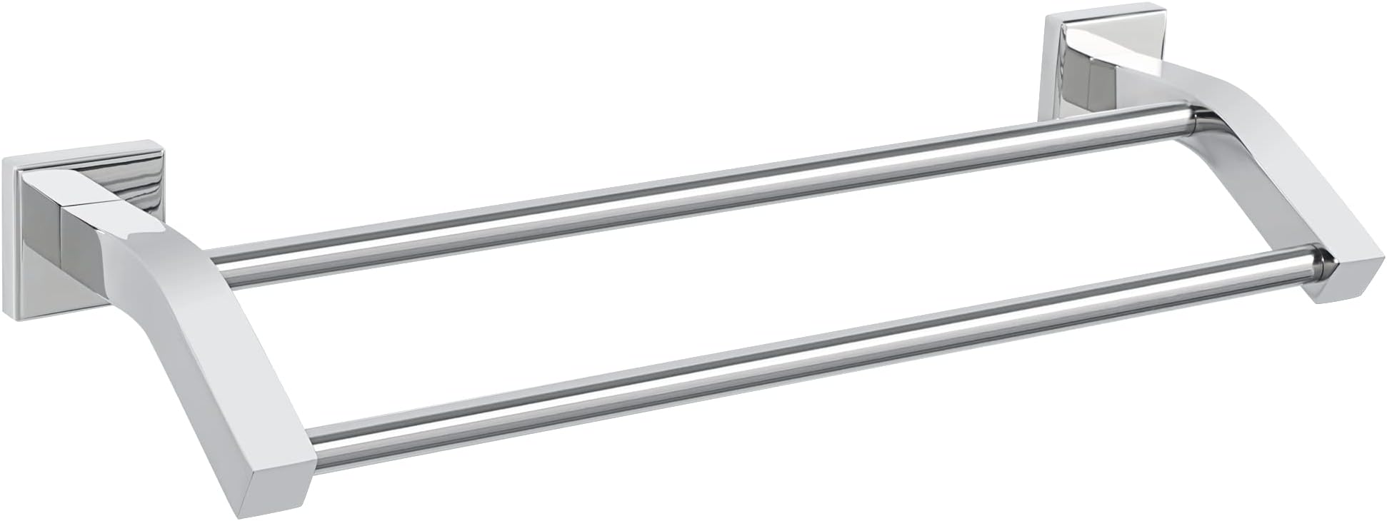 Alise Double Towel Bars, Wall Mount Towel Holder, Heavy Duty SUS304 Stainless Steel, Polished Chrome, 16 Inch