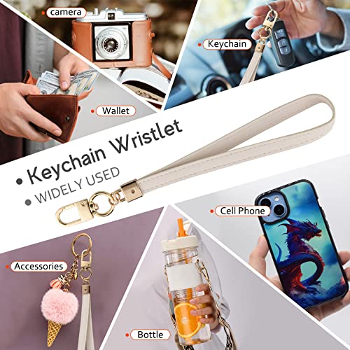 KNGITRYI Small Wristlet Wallets for Women RFID Credit Card Holder Wallet Keychain Wristlet Wallet Credit Card Wallets for Women - Image 5