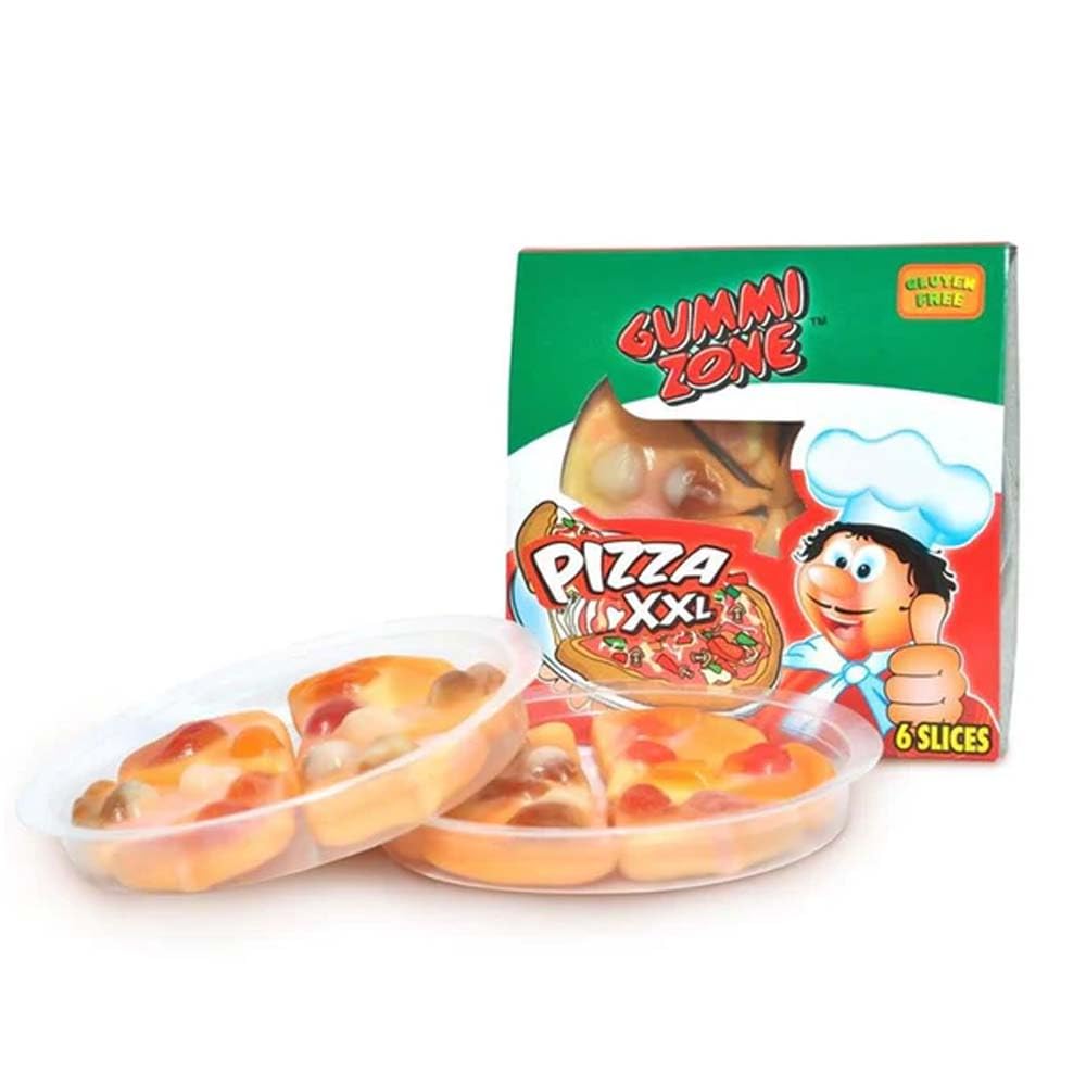5 x Gummi Fruit and Cream Flavour Jelly Zone Pizza 23g