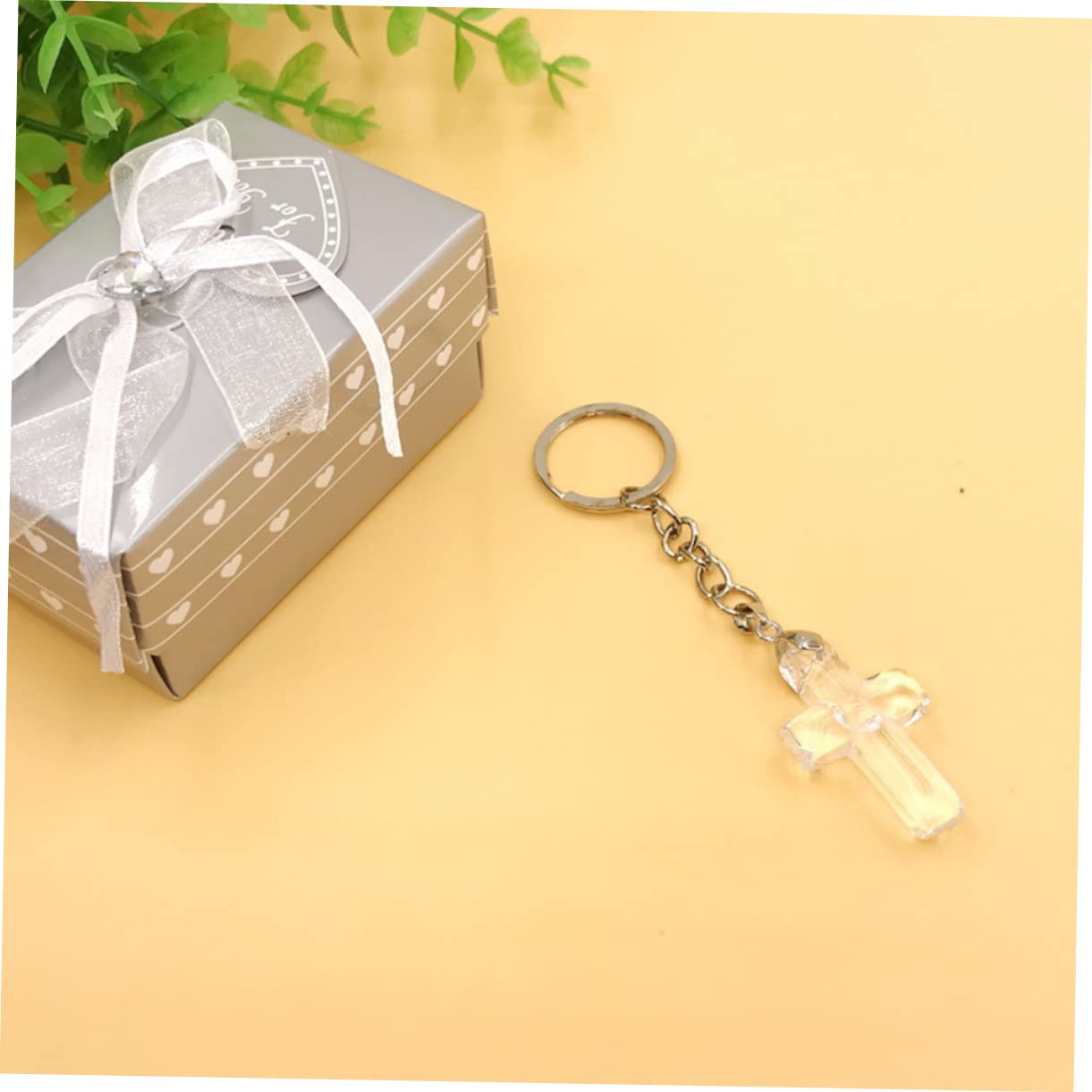 BESTYASH 8pezzi Portachiavi Decorativo Ciondolo Religioso Per Matrimonio e Decorazioni Accessorio Per Borse e Chiavi