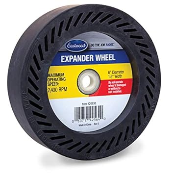 Eastwood Expander Wheel Expandable Rubber Drum for Sanding Or Grinding Belts Polishing & Cleaning & Derusting & Deburring Working in Metal