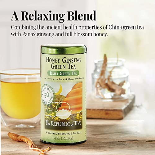 The Republic Of Tea Honey Ginseng Green Tea thumb #5
