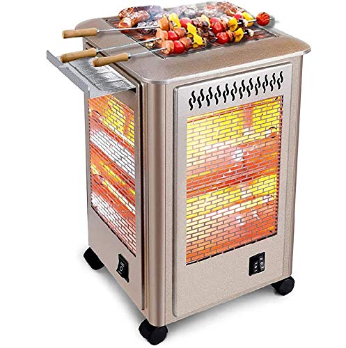 Heizpilz, Mehrzweckheizung Zum Heizen Und Grillen Grillheizstrahler Terrasse Infrarot Heizstrahler 360 ° Schnelles Aufheizen Von Der Ganzen