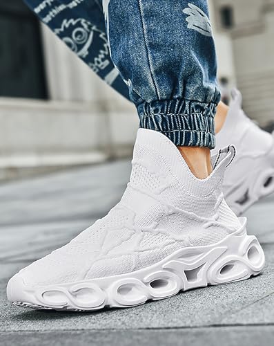 Niepce Inc Streetwear Breathable Knit Fashion Men's Sneakers3