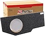 Bbox Single 12 Inch Subwoofer Sealed Enclosure - Fits 2002 - 2018 Dodge Ram Quad Cab - Carpeted Car Subwoofer Boxes & Enclosures - Subwoofer Box Improves Audio Quality, Sound and Bass - Charcoal