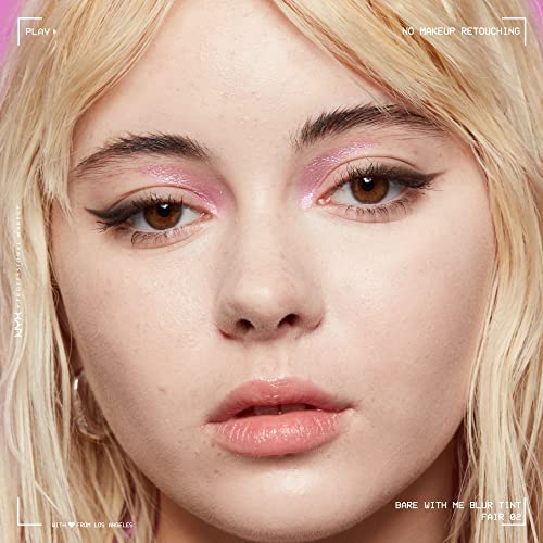 NYX Professional Makeup Fond de Teint Effet Flouté Bare With Me Blur Couvrance Moyenne Fini Naturel Niacinamide Matcha & Glycérine Hydratation Jusqu'A 12H Teinte : Fair 02 - vue 4