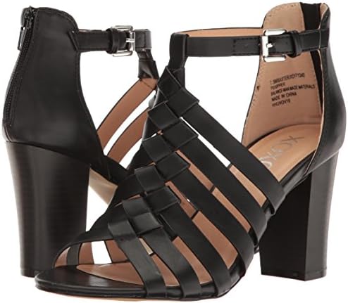 XOXO Women's Baxter Dress Sandal, Black, 7.5 M US | Image 6