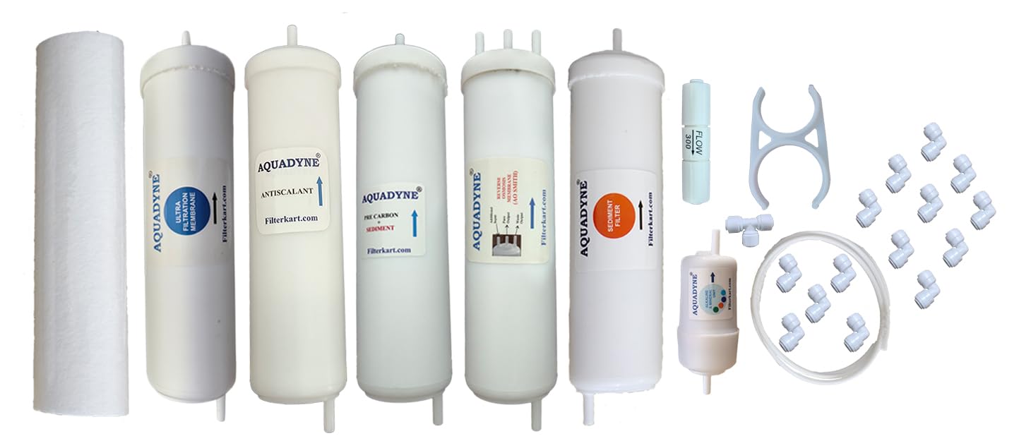 Aquadyne Compatible RO Filter Service Kit for AO Smith Z8, Z9, Z7, X7, X8, X9 Models Water Purifier with Video Guided Fitment Support-image-14