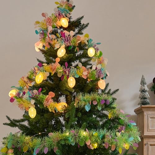 Moldeable colgante LED iluminado para decorar ventanas en primavera 3