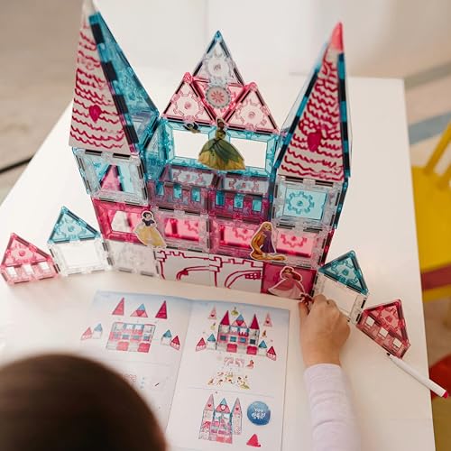 Tytan Disney Princess 70-Piece Magnetic Tile Castle Set — view 16