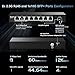 MokerLink 8 Port 2.5G Ethernet Switch with 10G SFP+, 8x2.5G RJ45 Ports Compatible with 100/1000Mbps, Metal Unmanaged Fanless Desktop|Wallmount Network Switch