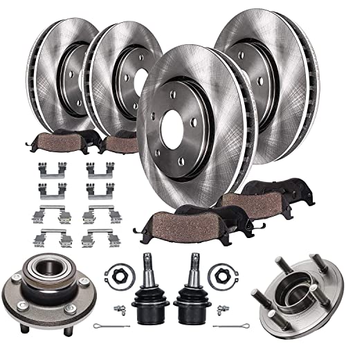 Image of Detroit Axle - Front End Suspension Kit for 2005-2010 Chrysler 300