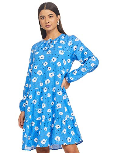 Image of Marks & Spencer Women's Linen A-Line Knee-Length Casual Dress