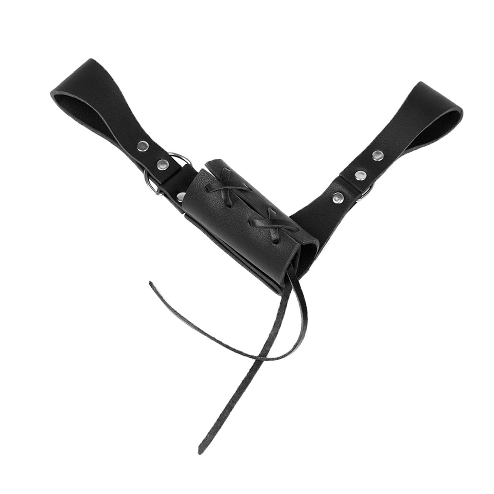 CALANDIS™ Retro Cosplay Medieval Faux Leather Warrior Sword Sheath Black right handed | Belts & Sashes | Accessories | Costumes, Reenactment, Theater | Clothing, Shoes & Accessories