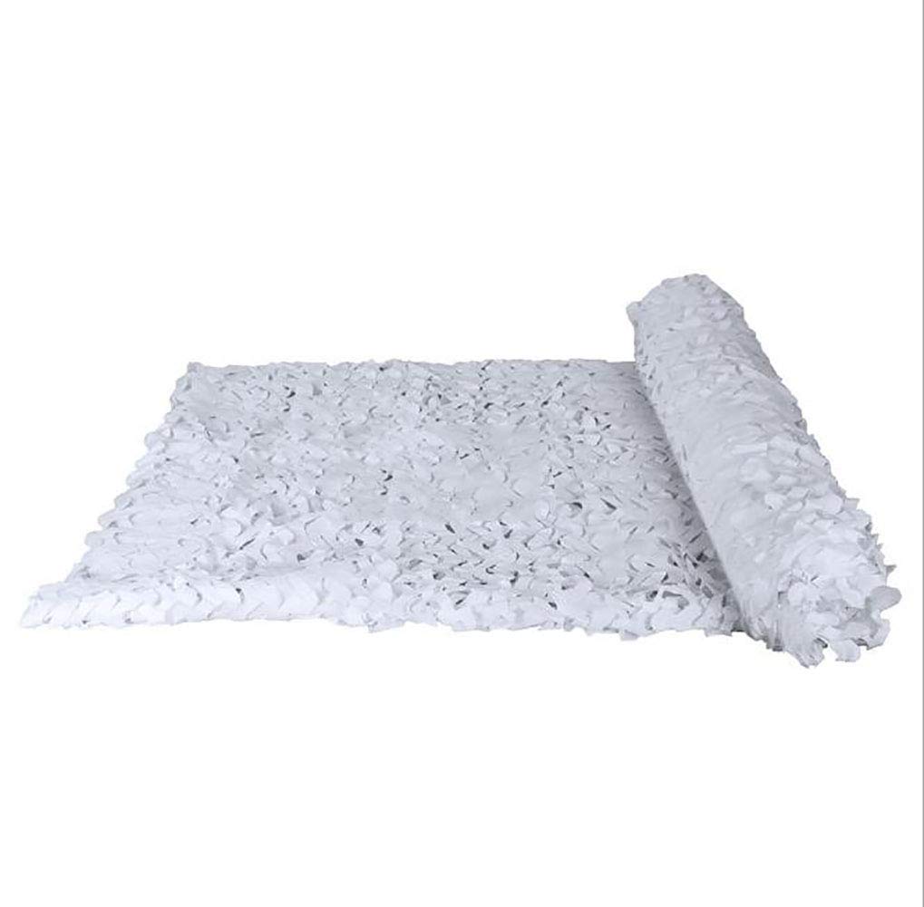 Filet de camouflage 150D résistant blanc 10x10m pour structure outdoor - 8