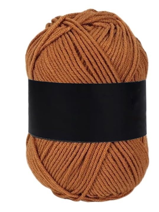 Fil de coton pour crochet anti-dédoublage 4 brins fil moyen pour tricot fluide