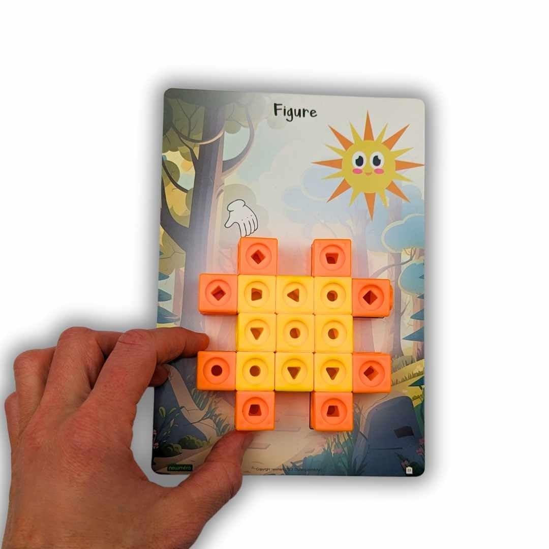 newméro Blocks/Aprendizaje de matemáticas de Primeros años/Cubos de matemáticas / 3-6 años/Manipulativos matemáticas