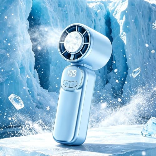 Ventilador portátil personal recargable USB de 199 velocidades para verano 7