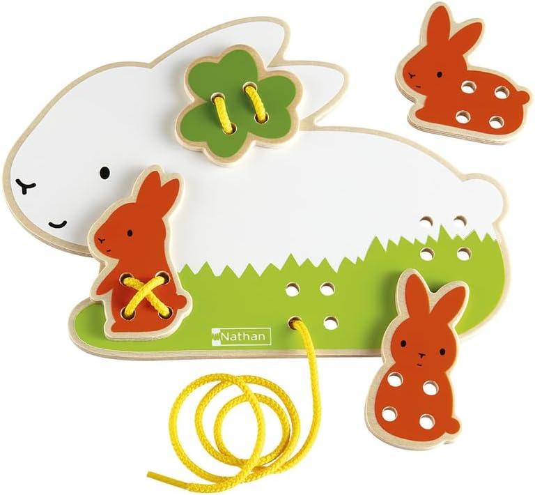 Animaux à lacer - Le lapin