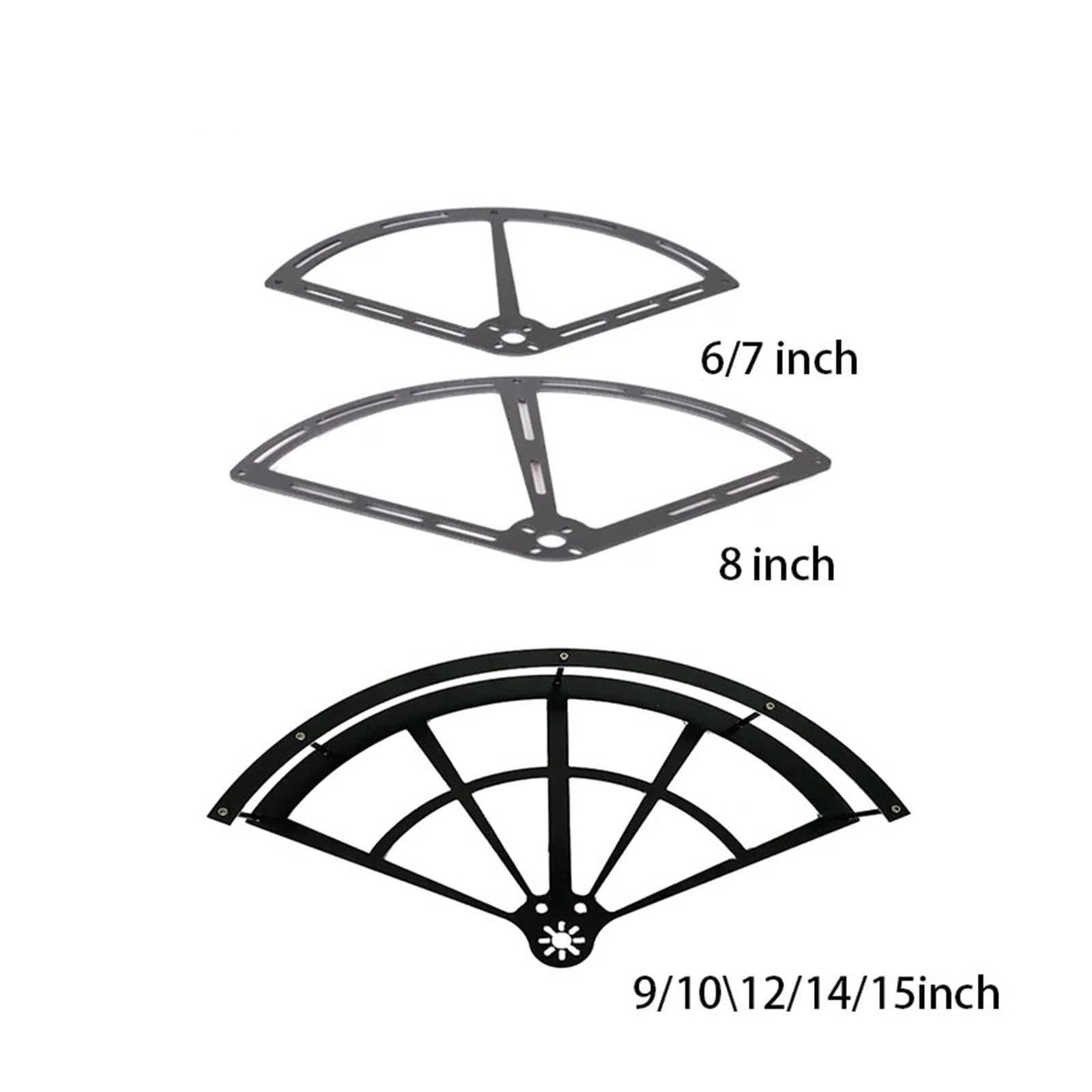 4 unids/Set Cubierta Protectora de Marco protección hélice, Compatible con Protectores F450/F550 RC Quadcopter Drone(4PCS FOR 6 OR 7INCH)