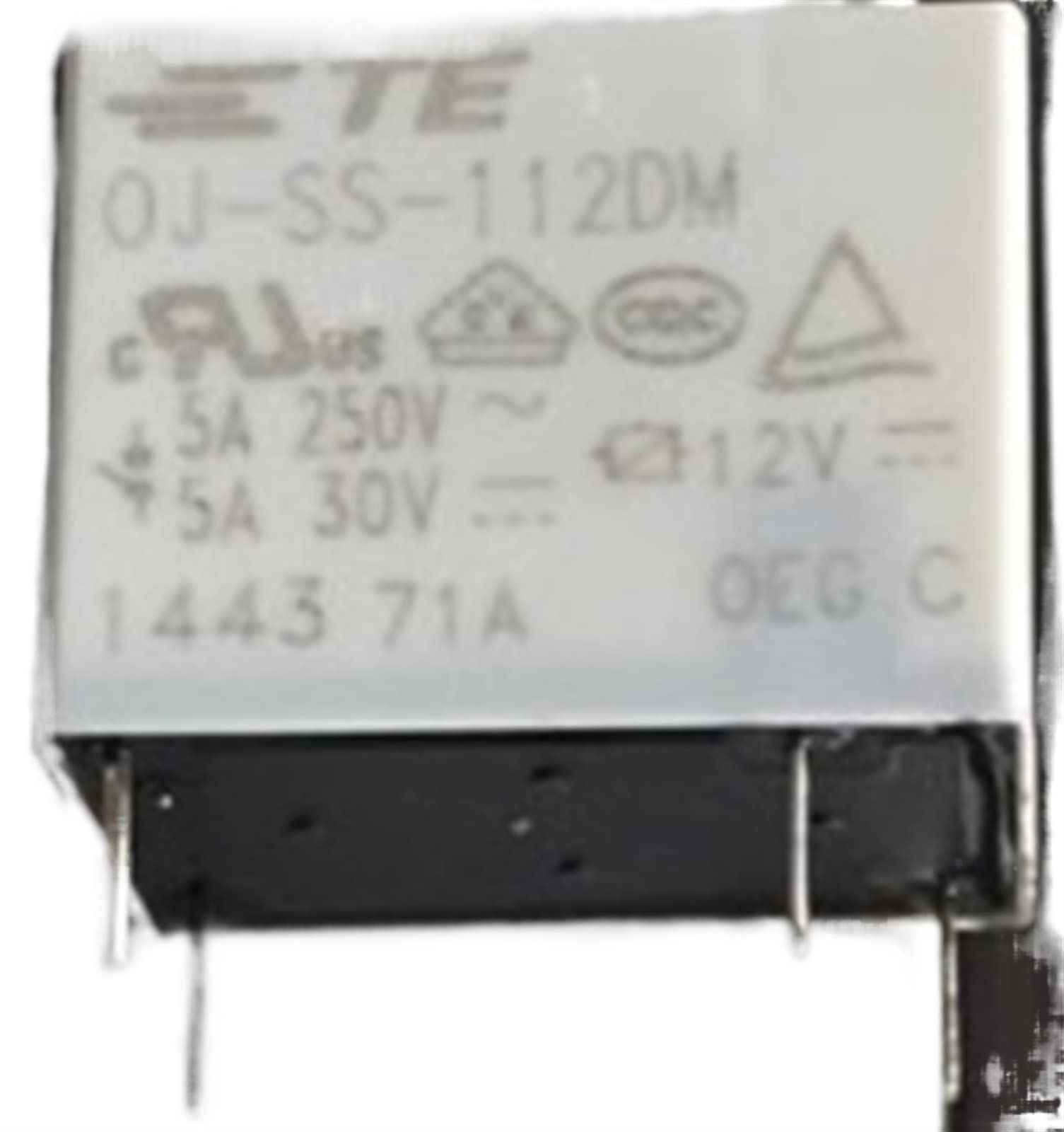 Parti e ricambi Relè 10 pz/lotto OJ-SS-112DM 12V/4PIN/5A/ OJE-SS-112DM