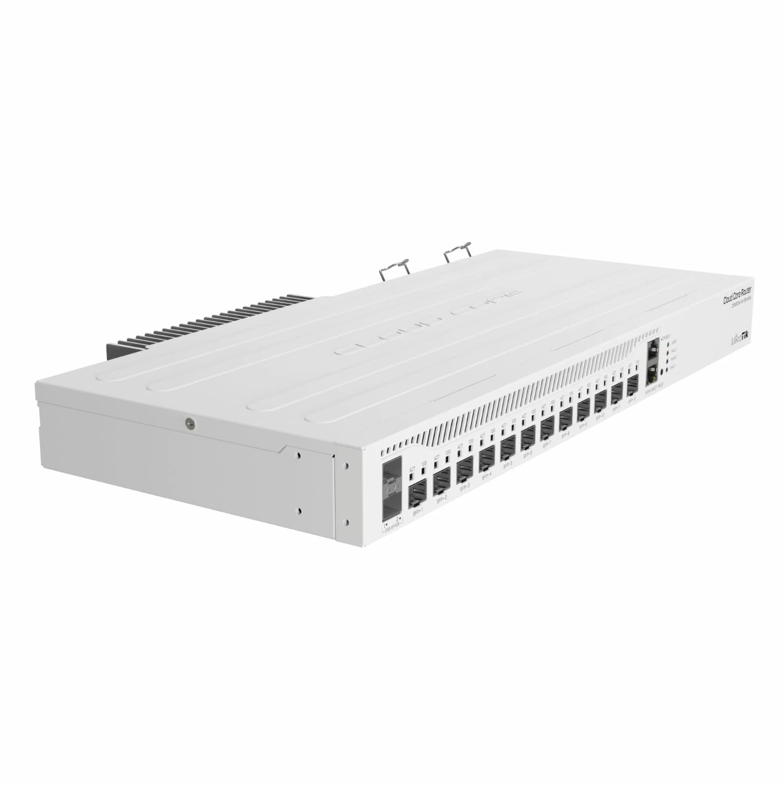 Router Professionale 12x SFP+ 10G + 2x SFP28 25G, 1x RJ45 Gigabit, 4GB RAM, Rack 1U, Alimentazione Ridondante