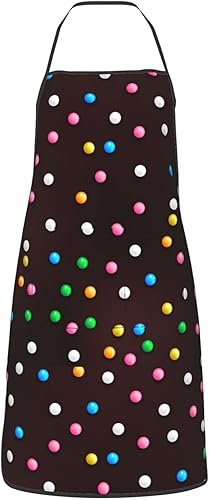 Miniatura 17 de Delantales rosados para cocinero de cocina, impermeable, ajustable, divertido delantal para barbacoa con bolsillos para hombres y mujeres Lindo