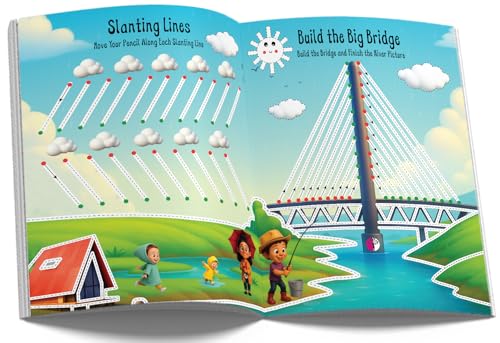 Image of Tracing Books for Kids - 101 Pencil Control Activity Book | Premium Quality Early Learning Tracing Lines & Pattern Writing Activities | Ages: 2 - 5 Years | Two Brothers Publications