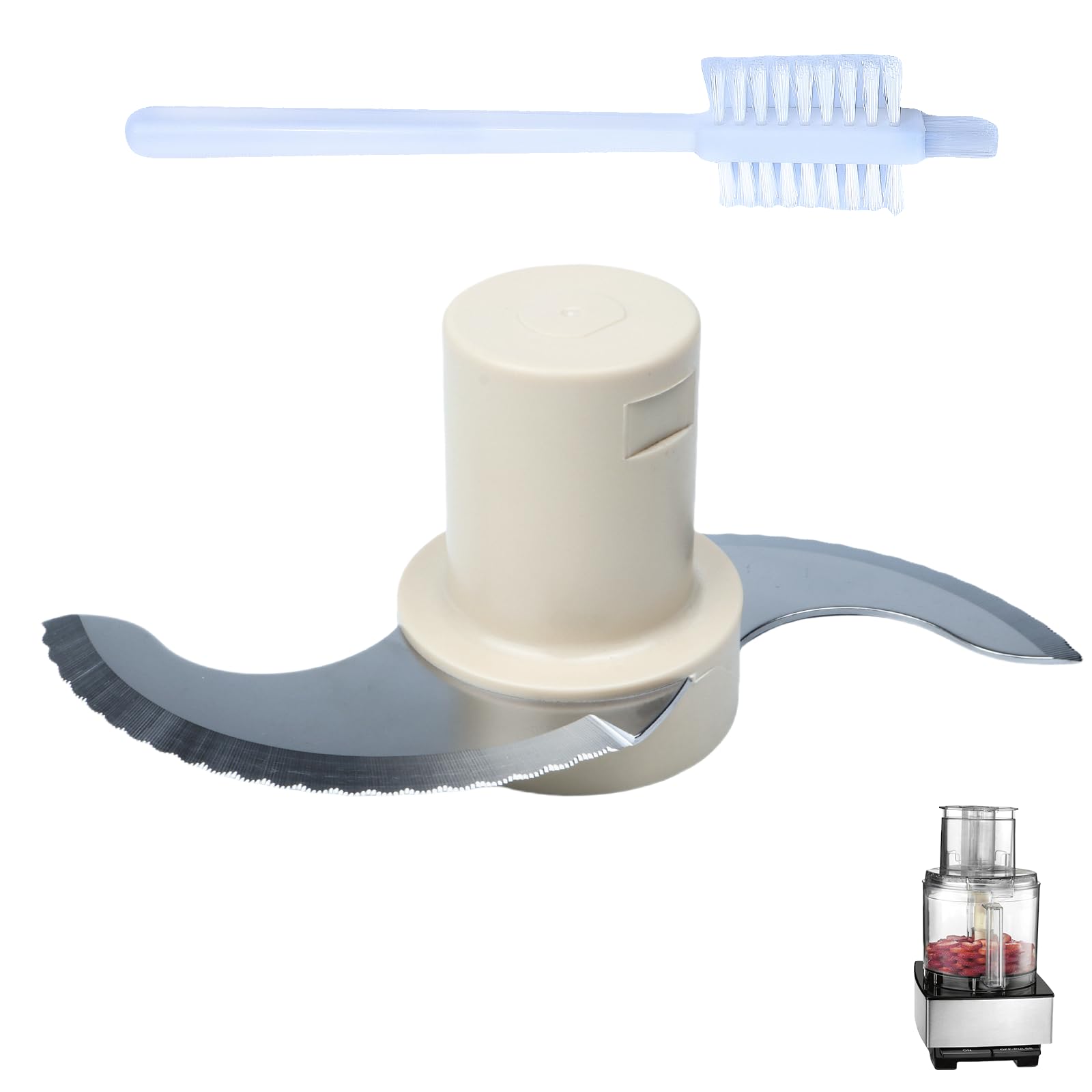 DLC-001TXB CSR Stainless Steel Blade, Compatible with Cuisinart 14-Cup Food Processor, Fits DFP-14BCNY/DFP-14BCNR/DFP-14N, Replaces DLC-001TXA/DLC-7, Food Processor replacement Parts