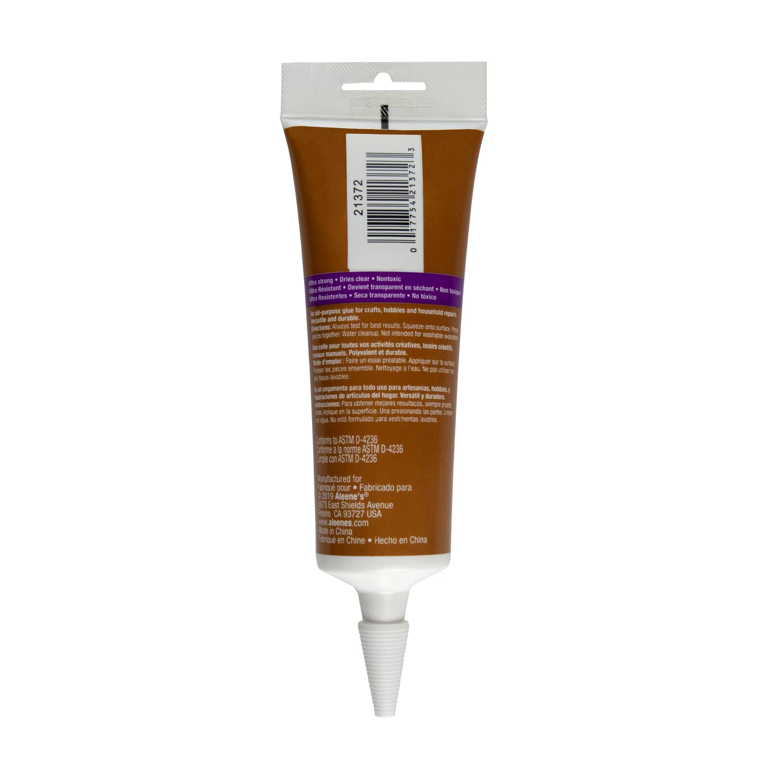 Aleene's Original Tacky Glue Tube, All Purpose Adhesive, Perfect for Crafts and DIY Projects, Dries Fast and Clear, 3 fl oz