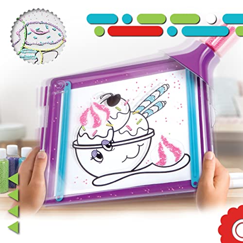 Discovery 1306006331 Art Board Shake and Sprinkle Magic Drawing Board for Children from 6 Years, Multicolored, Mittel - Image 2