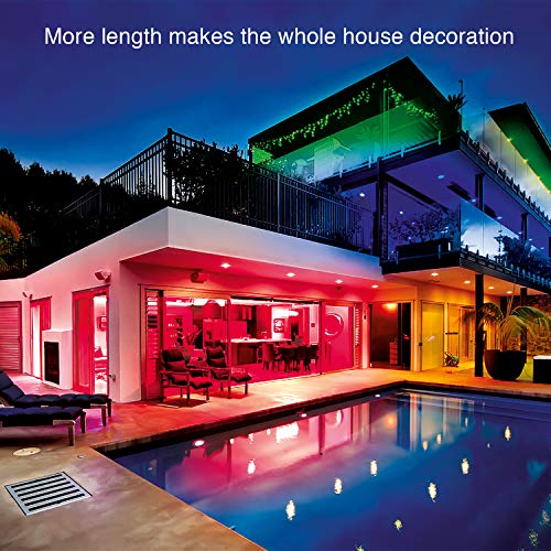 Daybetter D50320-N202006 Led Lights 65.6Ft, 5050 Rgb Led Strip Lights Flexible Color Changing Remote Control Strips thumb #2