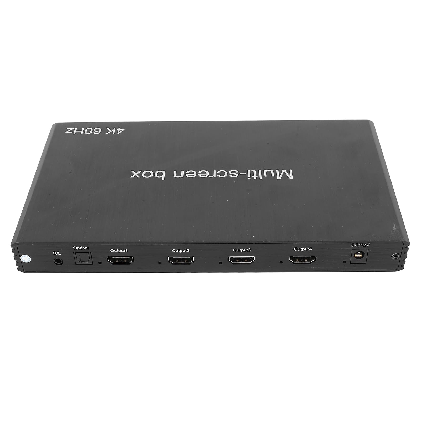 Conmutador Multivisor HDMI 4K 4x1, Conmutador Multivisor Cuádruple HDMI sin Interrupciones 1 en 4 Salidas con Control Remoto IR, Compatible con 4K 60 Hz para Cámaras de